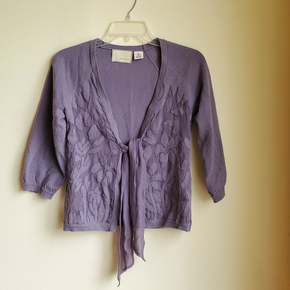 guinevere wool cardigan